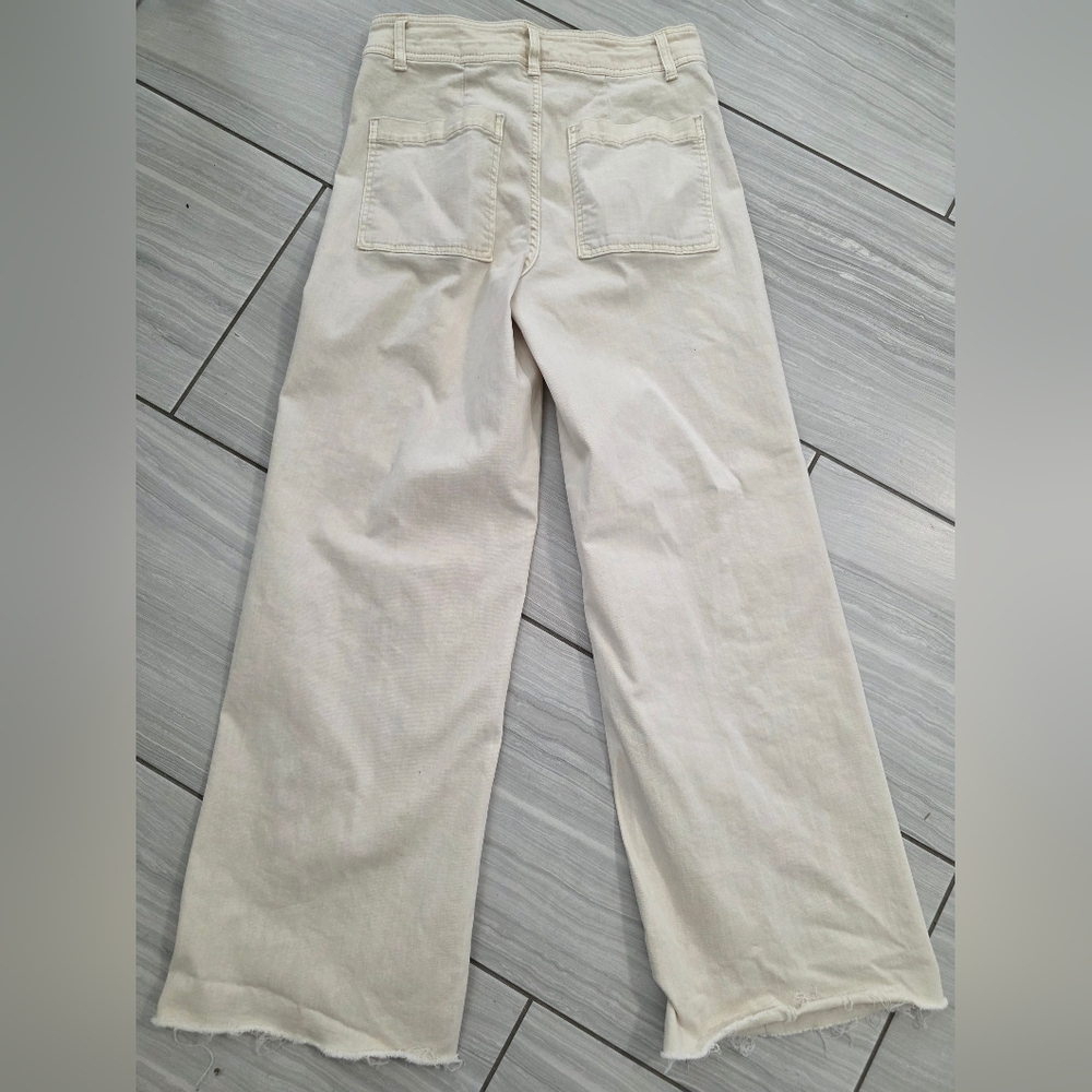Oat New York Cream Wide-Leg Jeans - Picture 2 of 6